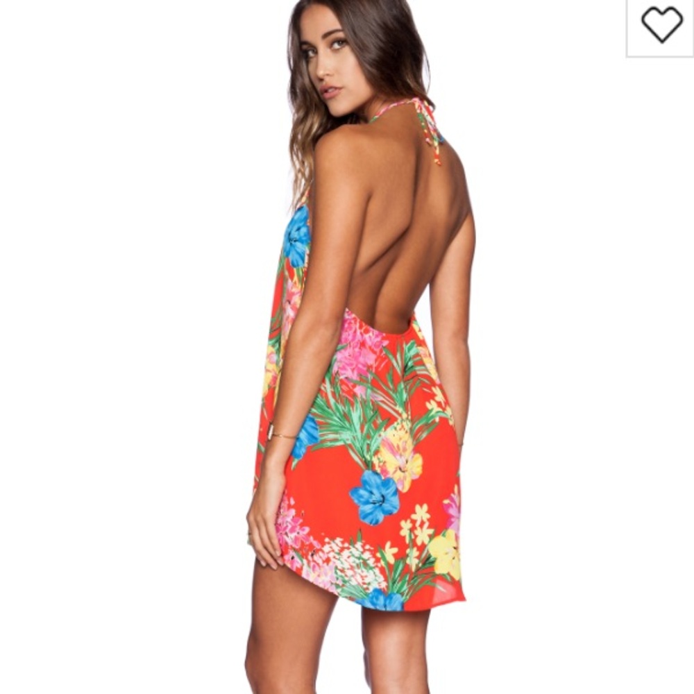 Show Me Your MuMu Katy Dress in Tropical Tango